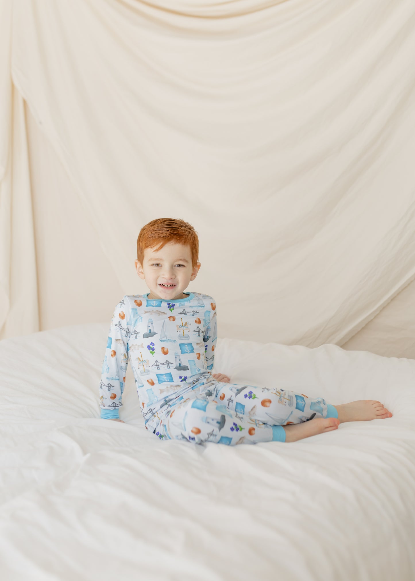 RHODE ISLAND State Bamboo Pajamas