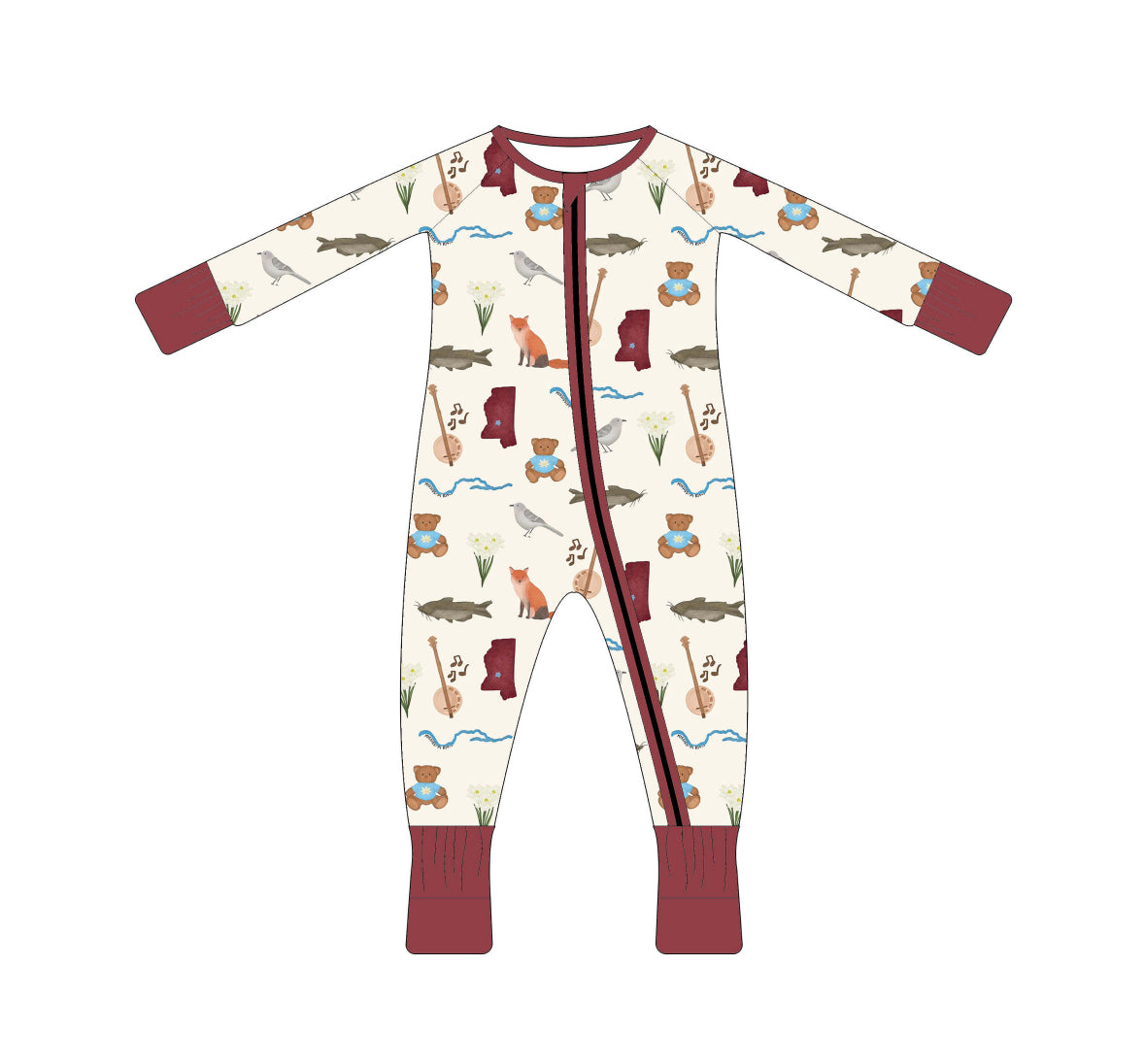 Mississippi *PREORDER* Bamboo Pajamas