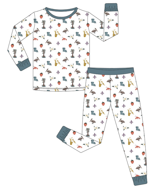 Louisiana *PREORDER* Bamboo Pajamas