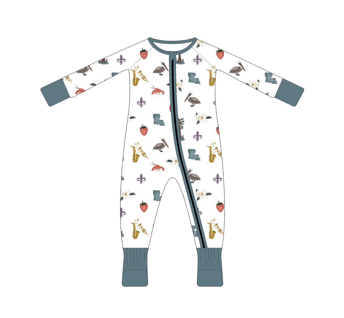 Louisiana *PREORDER* Bamboo Pajamas