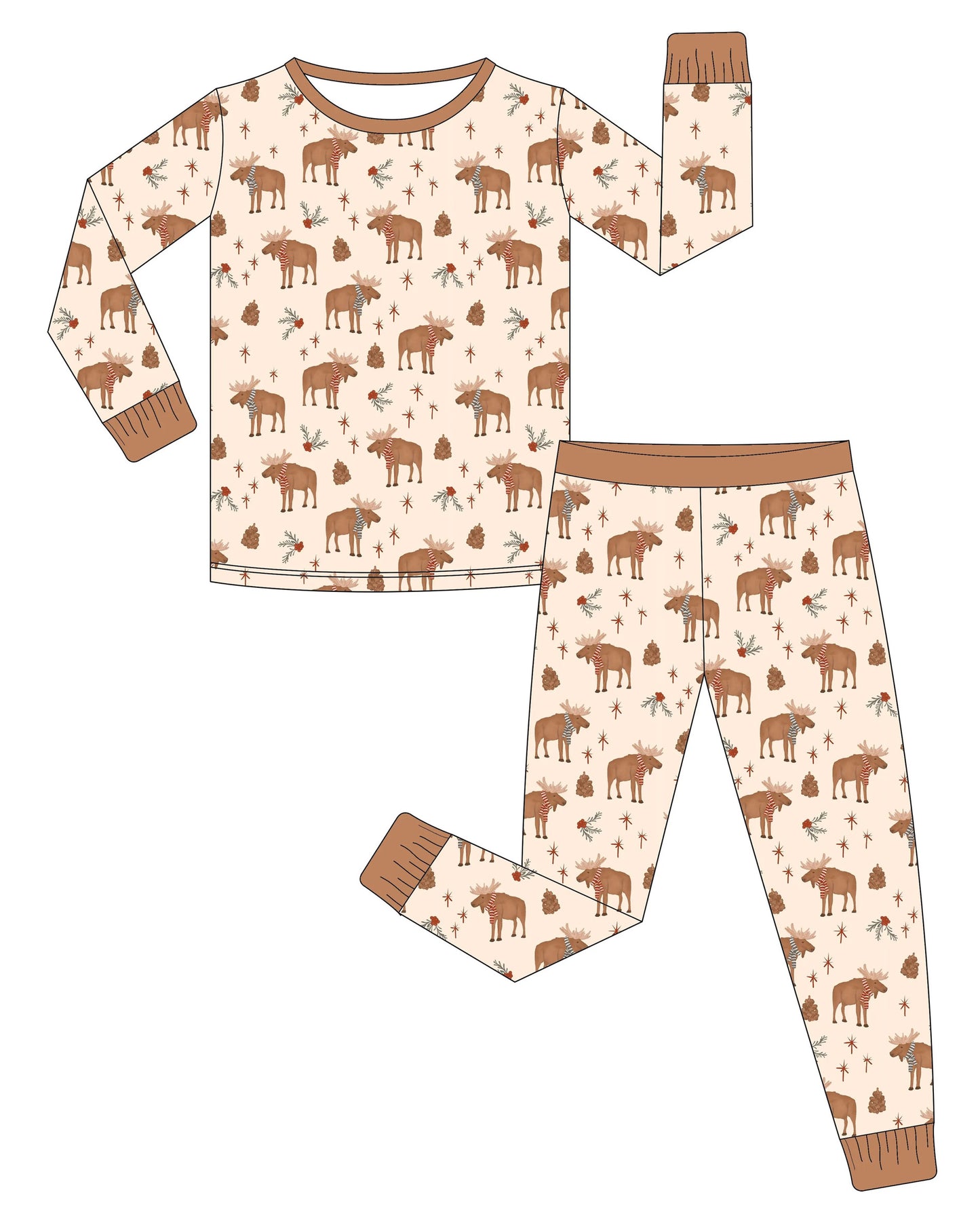Winter Woodland Bamboo Pajamas
